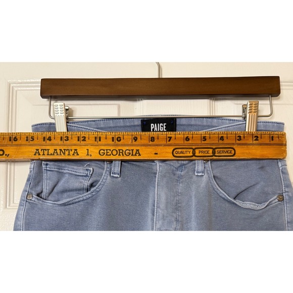 PAIGE Straight Leg Federal Jeans Light Wash Blue Size Men's 30 - Picture 3 of 11
